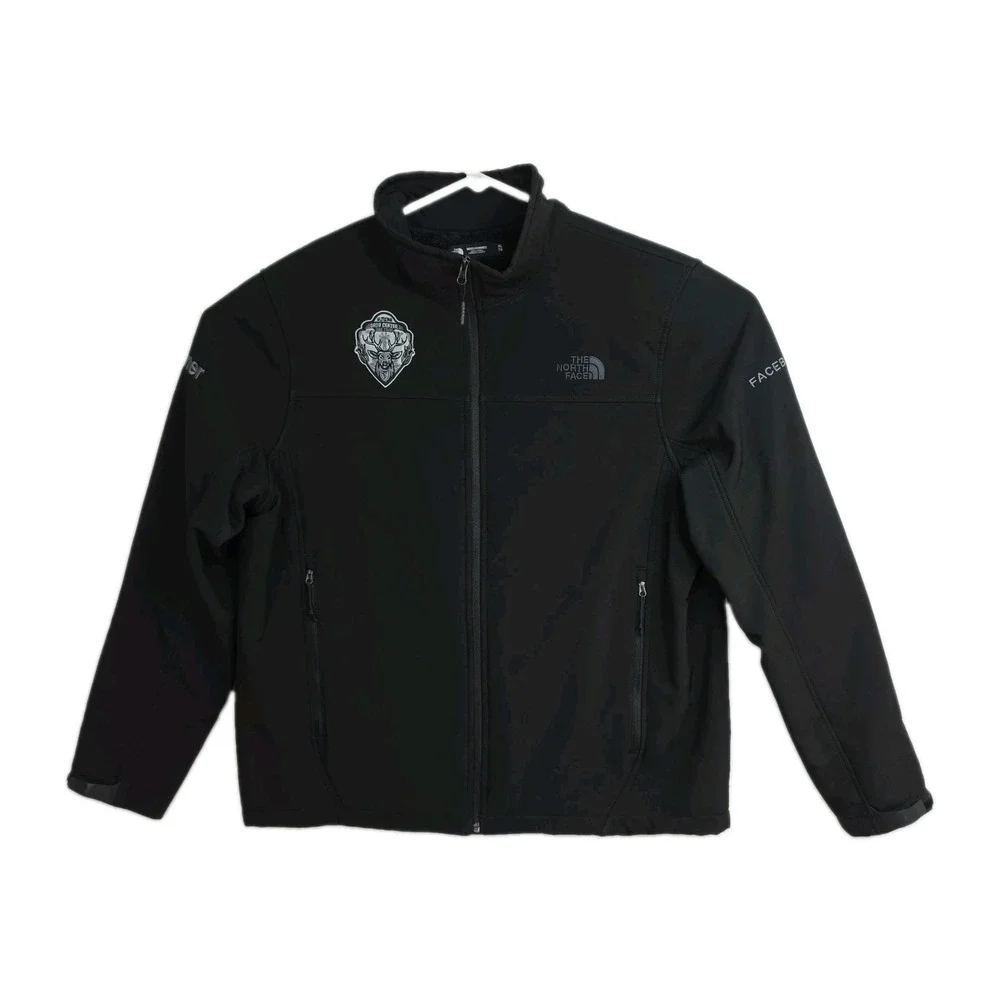 The North Face Full-Zip Jacket Men's XL Black Fleece Lining Altoona Data Center